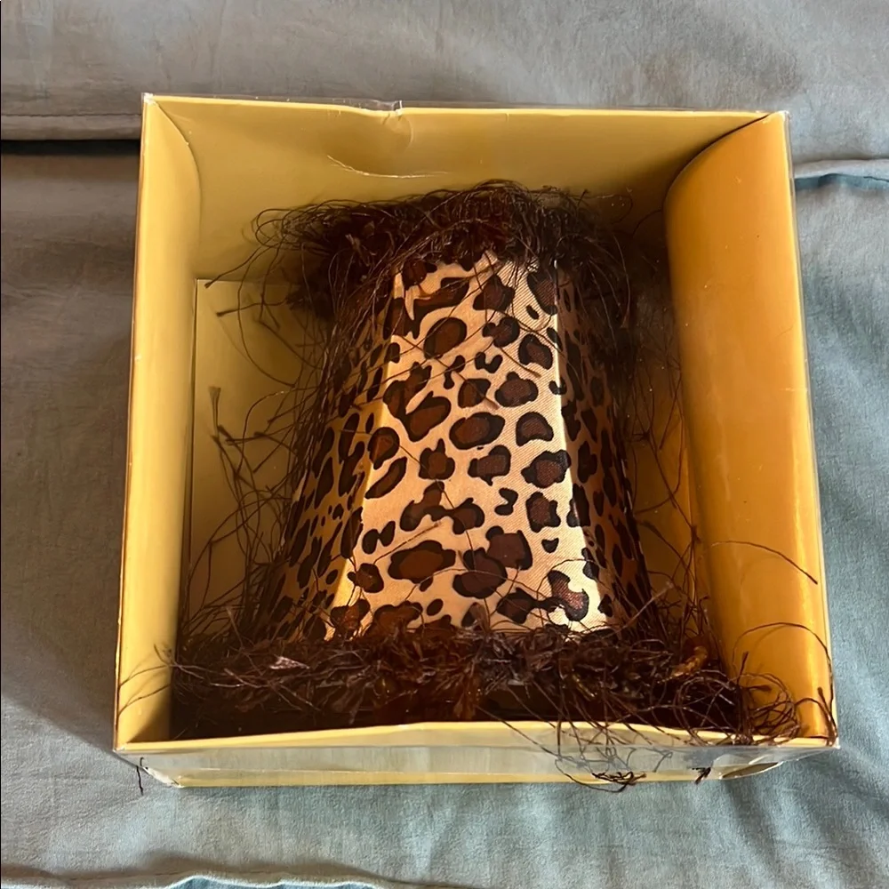 Leopard Print Decorative Lamp Shade Nightlight from Kirkland’s - Picture 1 of 3